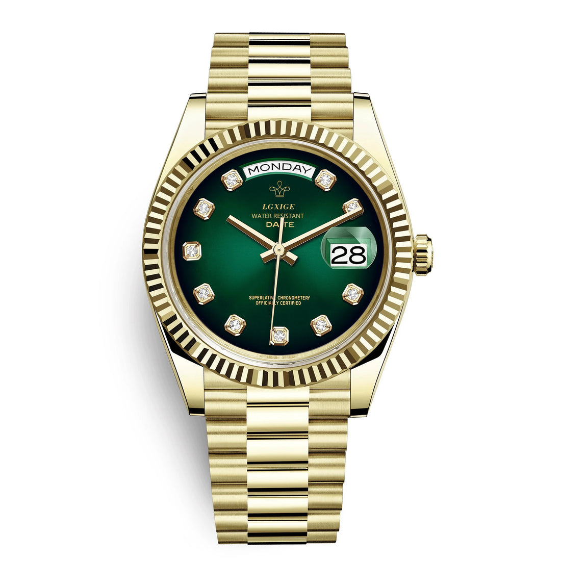 THE DATE -  Gem Set Royal Green
